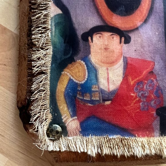 Matador Wood Block Wall Art - Picture 3 of 6